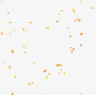 小清新黄色花瓣免抠