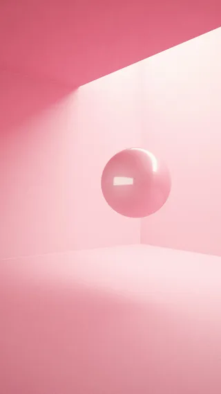 粉色几何空间H5背景高清