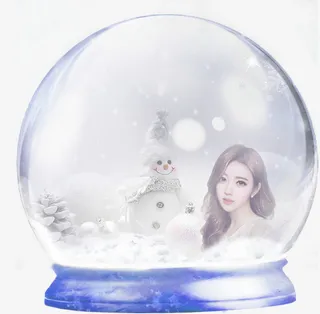 小仙女，浪漫的水晶球免抠