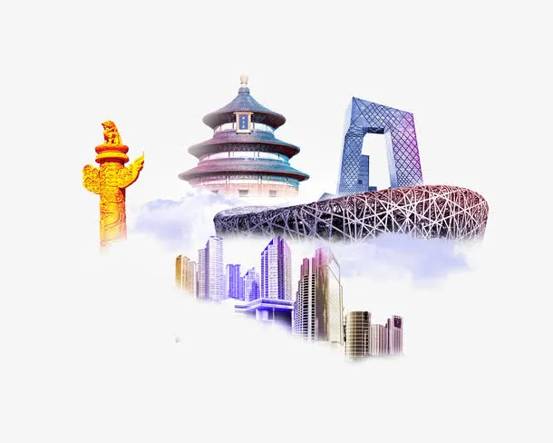 著名建筑群免抠