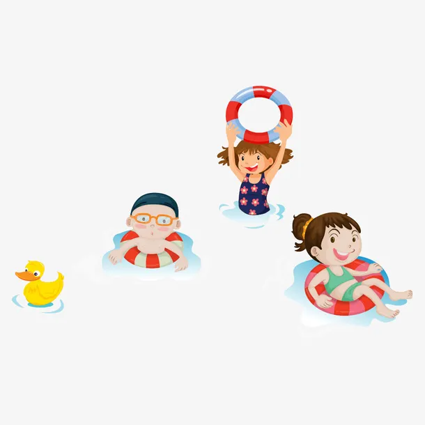 卡通小女孩免抠