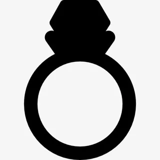 结婚戒指图标免抠