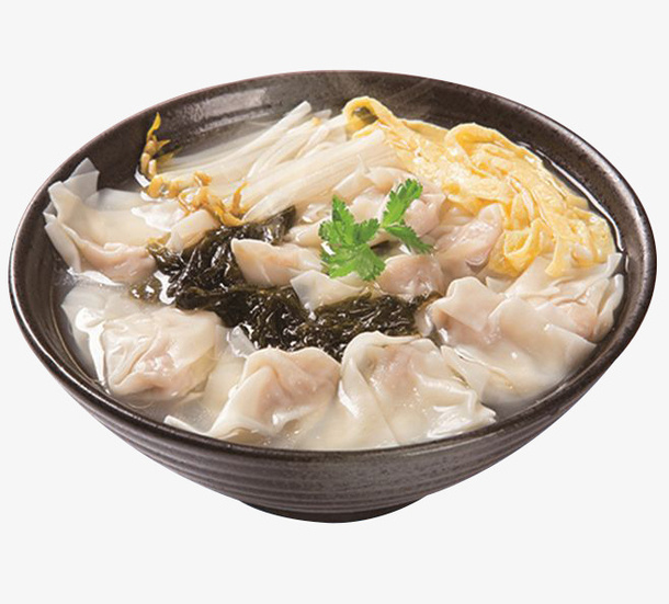特色小吃广宁云吞面免抠