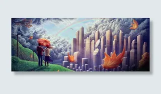 文艺小清新手绘banner壁纸