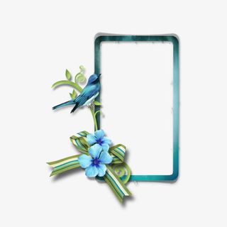 清新 手绘 边框免抠