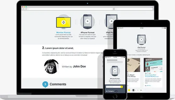 笔记本电脑手机ipad模版免抠