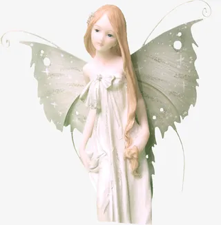 天使美女雕塑免抠