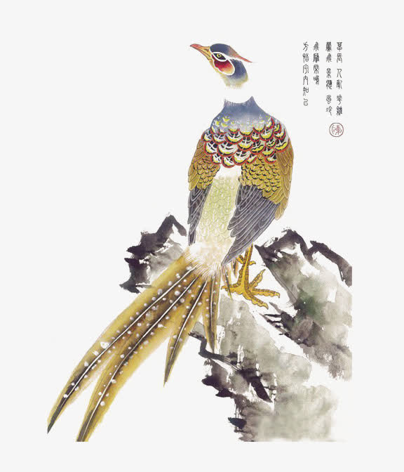 花枝漂浮花瓣气泡简洁大方树叶树免抠