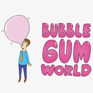 卡通果冻字字体设计元素免抠