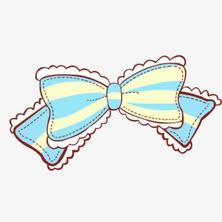 日系蝴蝶结免抠