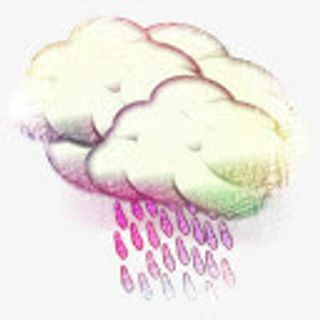 天气彩绘元素免抠