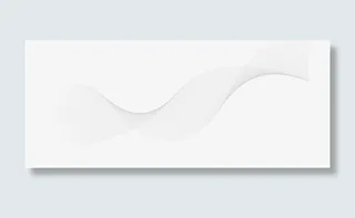 灰色线条丝带免抠