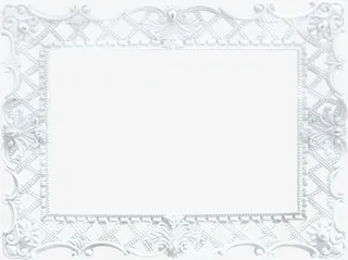 复古镂空花纹边框装饰免抠