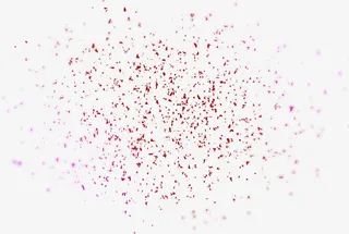 红色碎片背景七夕情人节