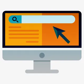 电脑搜索框免抠