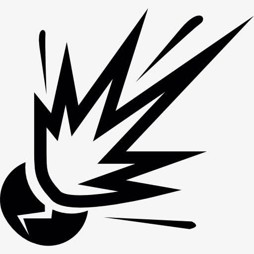 炸弹爆炸图标免抠