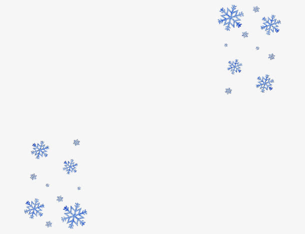 雪花漂浮素材图片免抠