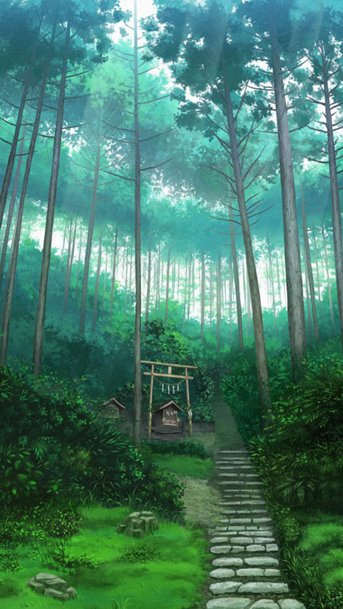 绿森林H5背景高清