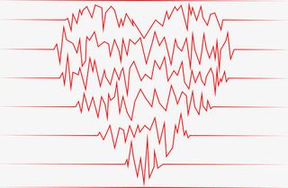 红色爱心公益海报设计免抠