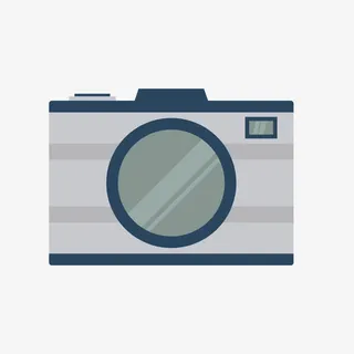 灰色相机拍照免抠