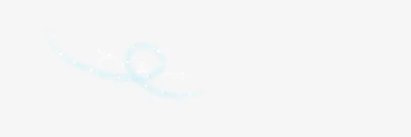 蓝色光晕图片素材免抠