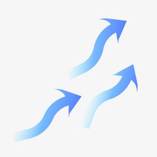 矢量透气箭头免抠