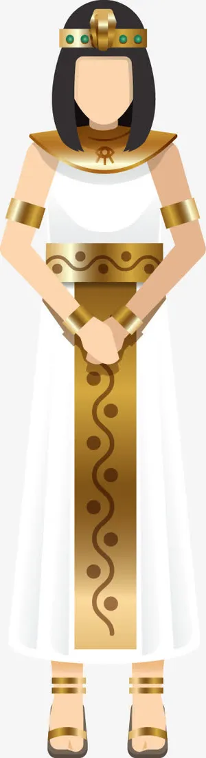 扁平化埃及文化元素免抠