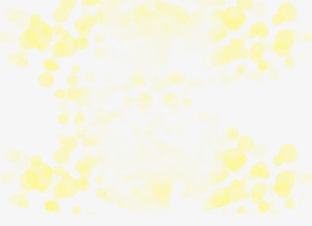黄色光晕免抠