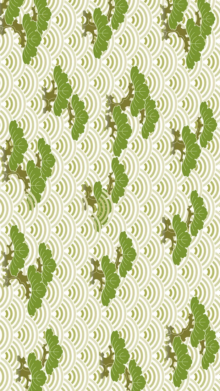 彩色花纹H5背景高清