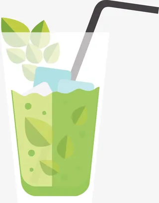 卡通饮料果汁免抠png装饰图案免抠