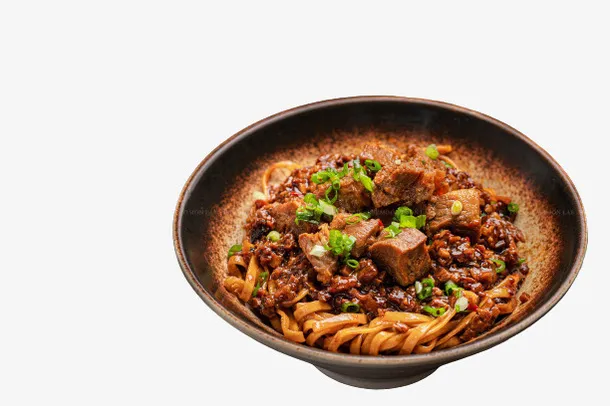 肉酱面条一碗免抠