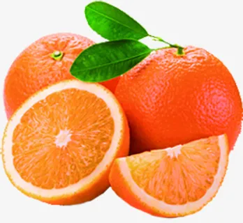 高清黄色橙子水果免抠