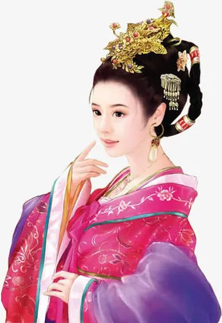 古代美女免抠