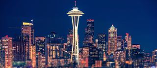 炫丽城市建筑 夜景高清