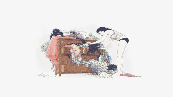 手绘绘画免抠