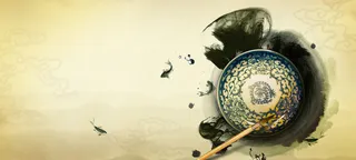 中国风水墨背景高清