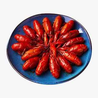 一盘小龙虾免抠PNG免抠