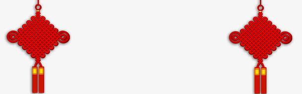 红色中国结免抠