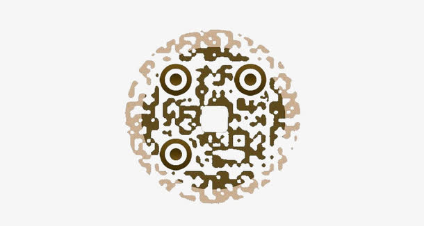 中国风二维码设计免抠