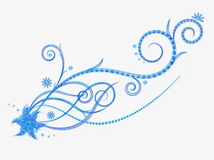 漂浮花瓣气泡简洁大方树叶树丛免抠