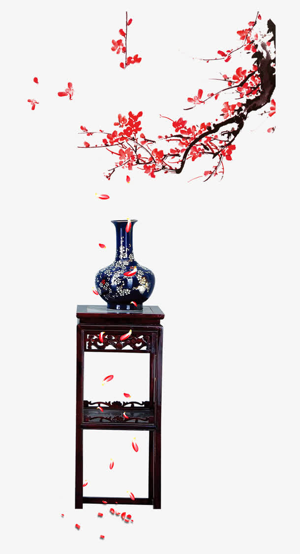 桃花元素免抠