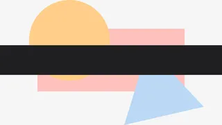 元素几何彩色免抠