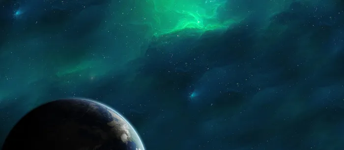 唯美星空背景高清