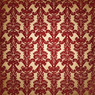 红色复古针织布料花纹背景