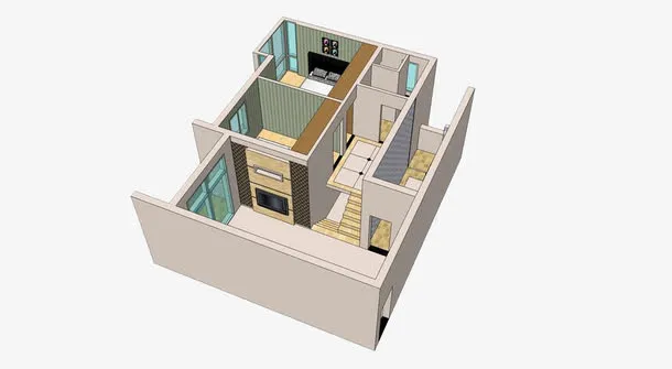 户型效果图免抠