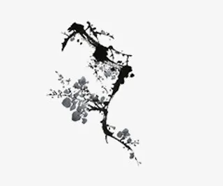 墨梅免抠