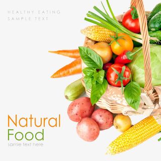 菜市场的蔬菜篮子高清免扣素材免抠