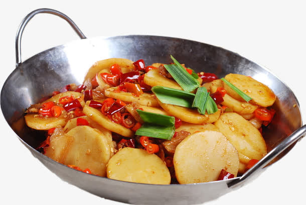 干锅土豆免抠