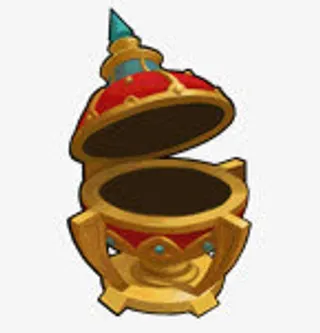 手绘红色游戏摆件装饰免抠