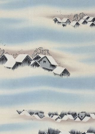 日式房屋背景高清